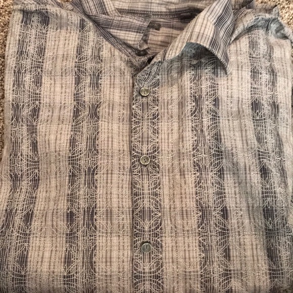 Transcript Men’s Button Shirt - Picture 5 of 5